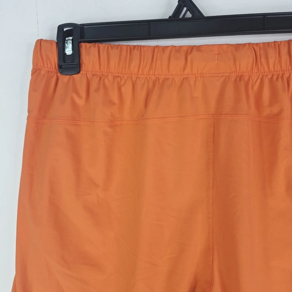Fabletics The One Shorts Men's XL Orange Athletic Linerless Gym Shorts 7
